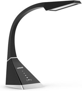 LEPOWER Desk Lamp, Eye-Caring Touch Control LED Study Lamps