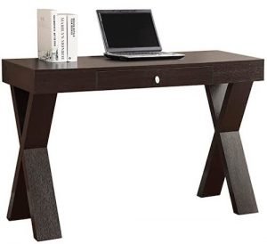 Convenience Concepts Modern Newport Desk with Drawer