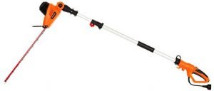 Garcare 4.8-Amp Long Reach Electric Hedge Trimmer