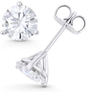 Privosa Fine Jewelry Solitaire Diamond Stud Earrings