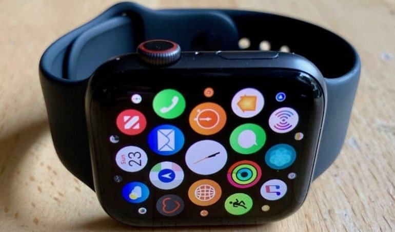 Apple Watch Series 4 App Carousel