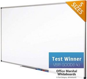 Office Marshal Professional Magnetic Dry Erase Board