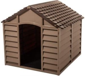 Starplast Mocha - Brown Large Dog House - Kennel